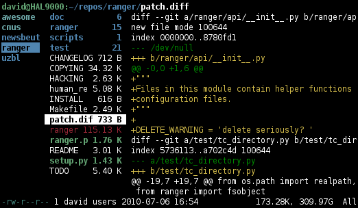 ranger screenshot
